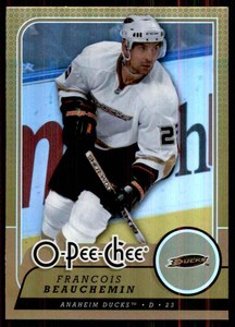 2008-09 O-Pee-Chee Gold Francois Beauchemin #36