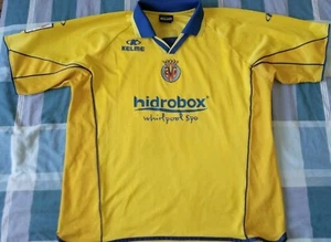 Camiseta Shirt Maillot VILLARREAL Kelme PALERMO Season 2002 Size XL Vintage - Imagen 1 de 7