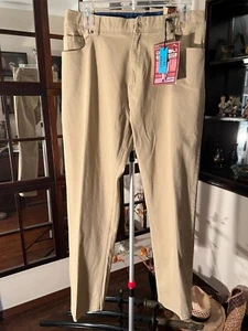 Denali Gr. 40/32 Herren Technical Stretch Hose Gummibund Beige Neu mit Etikett - Bild 1 von 17