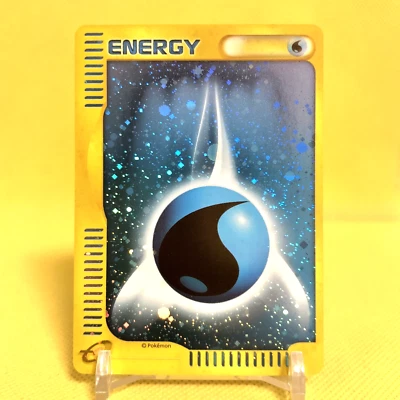 Pokemon Card Japanese【Water Energy】E-series McDonald's Promo Holo Rare Nintendo - Image 1 of 4