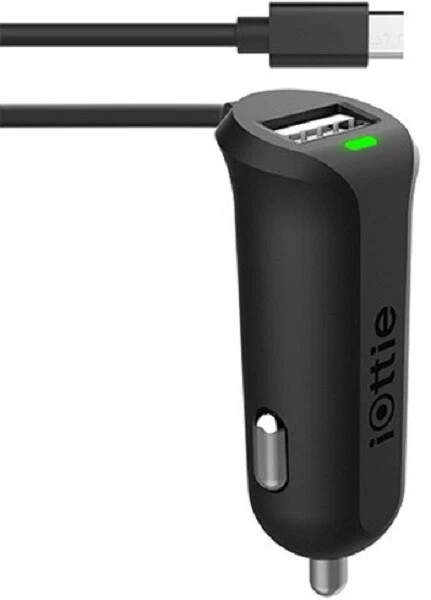 IOTTIE CHCRIO102 RAPIDVOLT MINI CAR CHARGER WITH MICRO USB CABLE - Image 1 of 1
