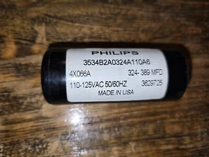 Philips Motor Start Capacitor Model 4X066A - Picture 1 of 2