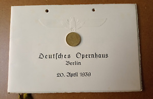 Oper Programmheft von 1939 aus dem Opernhaus Berlin ---(F)