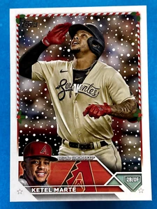 2023 Topps Holiday Ketel Marte #H77 - Bild 1 von 2