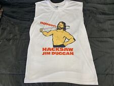 Hacksaw Jim Duggan Wrestling Tshirt WWE WWF 90s