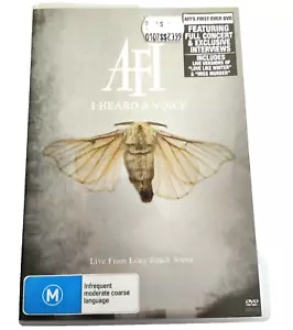 AFI I Heard A Voice Live From Long Beach Arena (DVD) music concert band - VGC ! - Picture 1 of 3