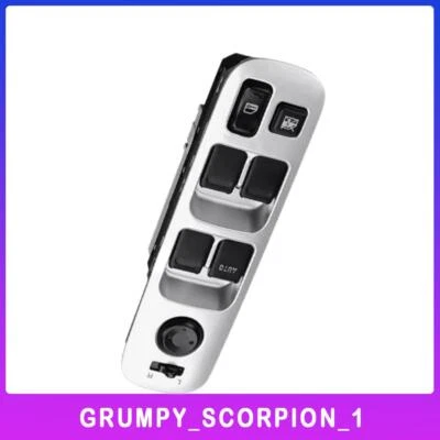 Interruptor principal de ventana eléctrica de puerta delantera izquierda para repuesto Suzuki Aerio 2005-07 Foto 1 de 4