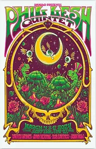 Phil Lesh 2024 Port Chester Gerahmtes Konzert Poster - Bild 1 von 2