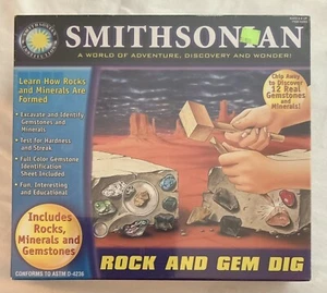 Smithsonian STEM excavación de rocas y gemas totalmente nueva - Imagen 1 de 2