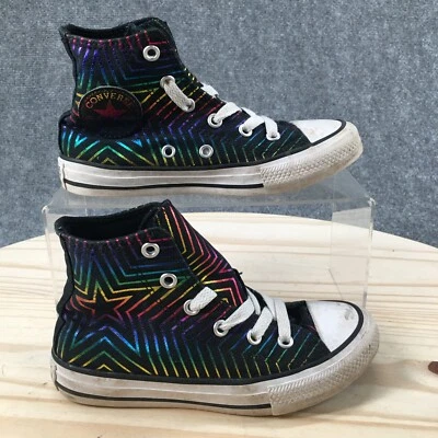 Converse Zapatos Juveniles 12 All Star Hi Top Zapatillas de Skate 665397F Arco Iris Metálico Foto 1 de 4