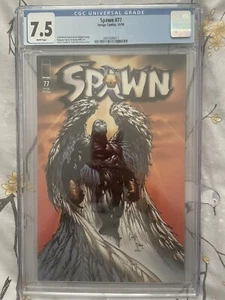 Spawn #77 CGC 7.5 1st App Archangel Wings of Redemption - Picture 1 of 1