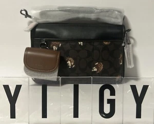 ๐ผ๐ฆ Coach CC131 ๐ผ๐ฆ Heritage Convertible Crossbody Signature Canvas Bag ๐ผ GB3 - Picture 1 of 7