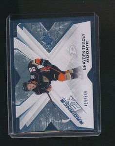 BRAYDEN TRACEY 2022-23 UPPER DECK SPX RADIANCE FX DIE CUT RC INSERT 419/549