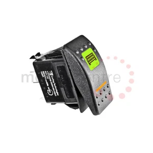 Interruptor de barra de luz LED genuino Carling Technologies Contura II estilo Reino Unido negro 12V - Imagen 1 de 2