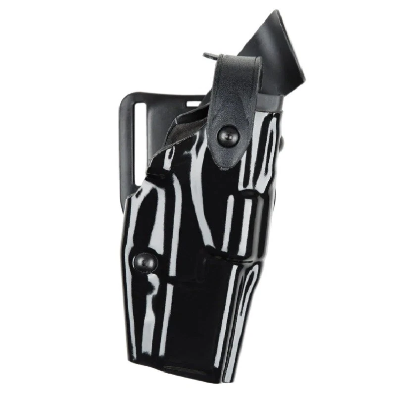 Model 6360 ALS/SLS Mid-Ride Level III Retention Duty Holster - Black - Hi-Gloss - Image 1 of 1