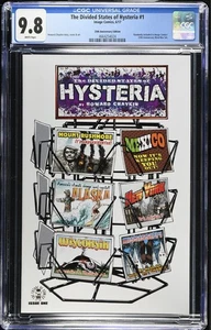 The Divided States of Hysteria #1 CGC 9.8 Immagine Edizione 25° Anniversario Variante - Foto 1 di 2