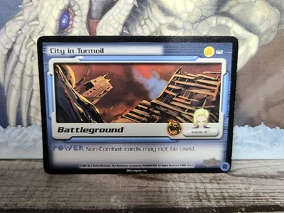 DBZ Dragon Ball Z City In Turmoil 92 CCG Limited Android Saga MP Score - Image 1 of 3
