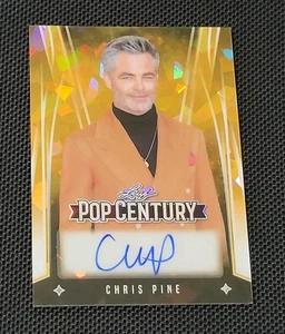 2025 Pop Century CHRIS PINE (WONDER WOMEN / STAR TREK) 1/1 GOLD ICE AUTO - Picture 1 of 3