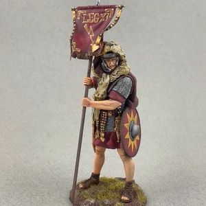 Römer Vexillarius Figur 75mm, Legio XII Fulminata, Blechspielzeug Soldat Miniatur - Bild 1 von 13