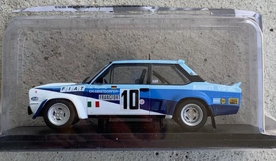 Fiat 131 Abarth au rallye Monté carlo 1980 HACHETTE Wrc 1/24 par Altaya IXO - Photo 1/3