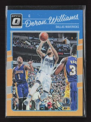 2016-17 Donruss Optic Deron Williams #78 橙色达拉斯小牛队 CF — 第 1/2 张图片