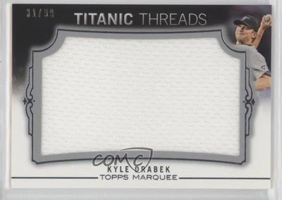 2011 Topps Marquee Titanic Threads Jumbo Relics /99 Kyle Drabek Rookie RC - Image 1 of 2