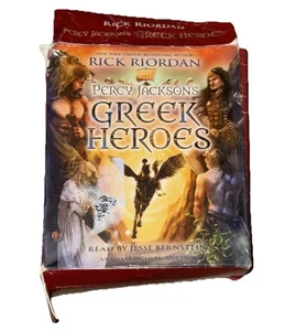 Percy Jackson's Greek Heroes by RICK RIORDAN ~ UNABRIDGED CD AUDIOBOOK - Picture 1 of 5