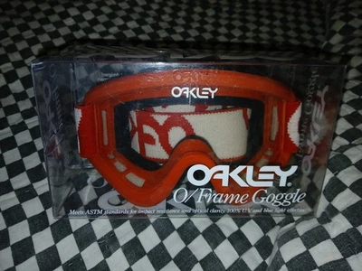 De colección, Nos Oakley O Frame Rojo Fábrica Gafas de Piloto Protector, Motocross,   Foto 1 de 4
