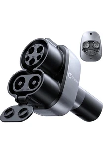 Upgraded 2In1 CCS & J1772 to Tesla Adapter, 250KW SuperFast CCS1 to Tesla Cha... - Picture 1 of 17