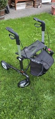 Rollator Carbon Athlon SL Größe L,62 cm sehr leicht klappbar - Bild 1 von 4