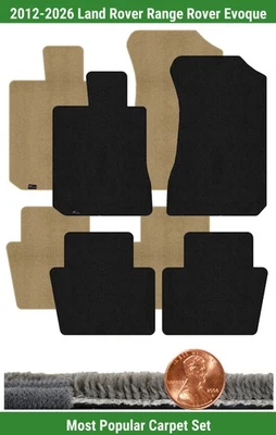 Juego de alfombrillas Ultimat personalizadas para Land Rover Range Rover Evoque '12-26 (4 piezas) #VDR Foto 1 de 4