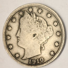 1910 US LIBERTY HEAD V NICKEL 118 YEARS OLD 5C 5 CENTS COIN FULL LIBERTY BETTER