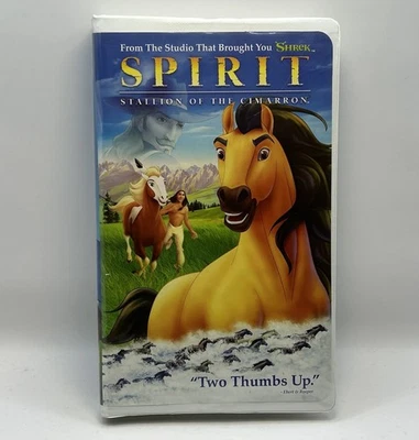Spirit Stallion of the Cimarron VHS 2002 DreamWorks Tape Clamshell Nearly New! - Image 1 of 4