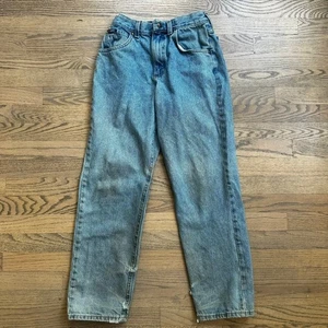 Lee Jeans Vintage High Waist Denim Distressed Light Wash Kids (Size 12) - Picture 1 of 11