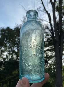 Botella de refresco William Boller College Point LI Long Island NY New York Hutch - Imagen 1 de 18