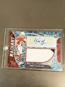 Spectra Trey McBride 2022 #RAD-TMB Radiant Rookie azul neón Prizm RPA/50 RPA - Imagen 1 de 4