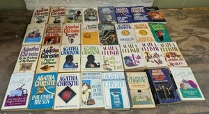 Lot 53 Agatha Christie Vintage books Paperback & Hardcover AS IS HAS WEAR READ! - Picture 1 of 21