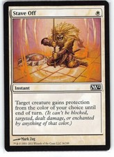 Stave Off *PLAYSET* Magic MtG x4 M12 SP