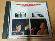 CD Judy Garland et Liza Minnelli Back to Back Hits : Two Generations of Genius