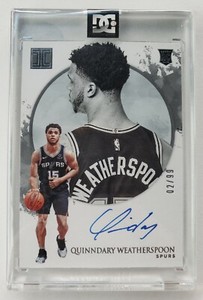 2019-20 Panini Impeccable /99 Quinndary Weatherspoon #135 Auto RC Lakers