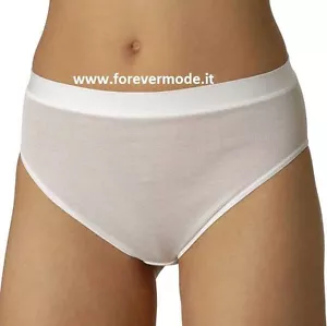 3 Slip donna Vajolet in filo di scozia con elastico tubolare in vita art 1035 - Foto 1 di 1