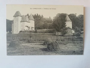 CPA 87 EYMOUTIERS - Château de Farsac - Imagen 1 de 2