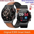 E300 Smart Watches Laser Health ECG PPG BodyTemperature IP68 Waterproof 280mAh