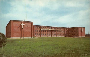 Postal NY: Escuela de Capellanes del Ejército de los Estados Unidos, Brooklyn, Nueva York, años 50 - Imagen 1 de 2