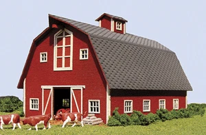 American Model Builders N Maßstab 1:160 COUNTRY BARN Holz & Plastikteile LASERkit - Bild 1 von 1