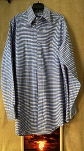Brooks Brooks non-iron check men’s XL multi-color long sleeve shirt  - Picture 1 of 8
