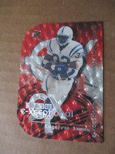2000 FLEER EX E-Xceptional Red Edgerrin James #8XC HOF