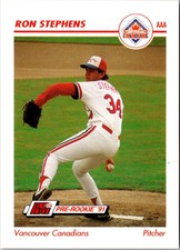 1991 Line Drive AAA Ron Stephens #647 Vancouver Canadians
