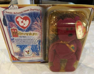Ty Ronald Mcdonald House Charities Millenium the bear teenie beanie babies 1999 - Picture 1 of 9