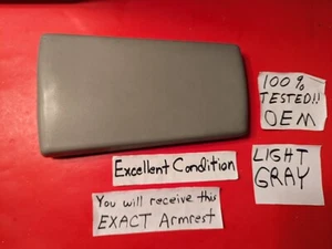 ✅ OEM 2008-2012 DODGE NITRO JEEP LIBERTY ARMREST CENTER CONSOLE STORAGE LID GRAY - Picture 1 of 16